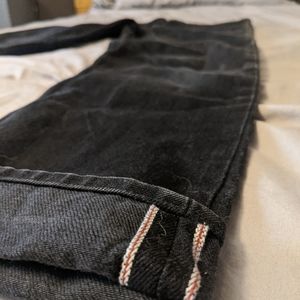 Naked and Famous Black Selvedge jeans